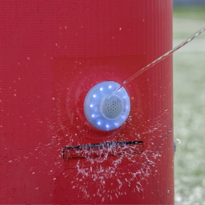 חבית אדומה מתנפחת מקצועית להפעלת water tag