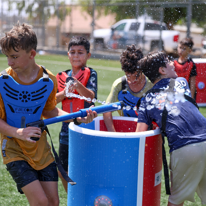 חבית חצי חצי מתנפחת מקצועית להפעלת water tag